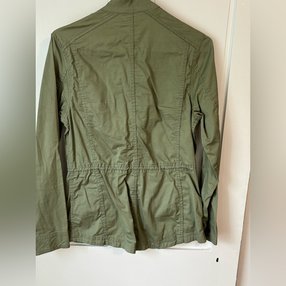 L.L. Bean Sage Green Utility Jacket - Picture 2 of 6